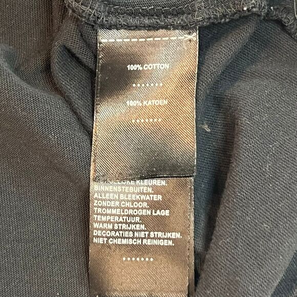 Harley Davidson T shirt Womens Medium Black Pink Skull Top Biker Grunge Shirt - Picture 11 of 11